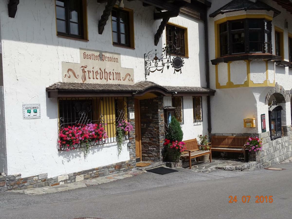Hotel Garni Friedheim Sankt Anton am Arlberg Exterior photo